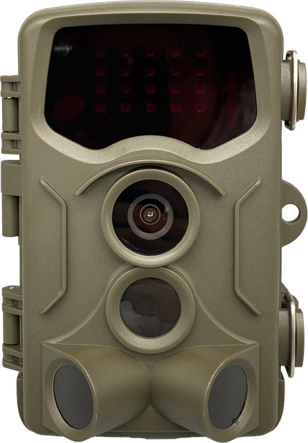 Berger & Schröter Wildkamera mit 32 Megapixeln, 4K Video und Black LEDs in Oliv und Schwarz - Bild 1
