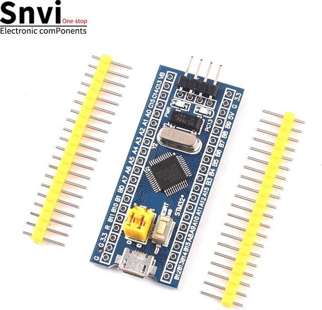 Snvi STM32 Micro System Development Board Modul mit USB-C Anschluss in Blau für Arduino - Bild 1