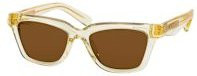 Jacquemus JAC109C3SUN Sonnenbrille, Rechteckig, Vollrand, Unisex, Kunststoff - Bild 1