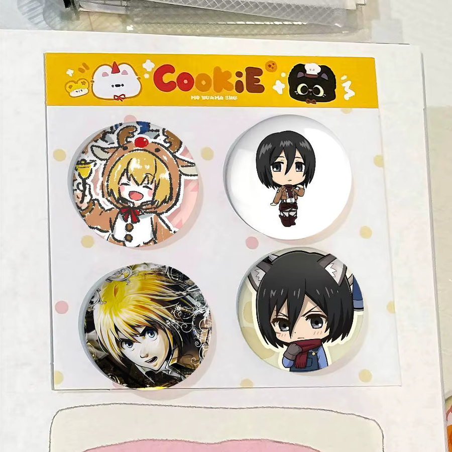 Kayou Abzeichen Pins, Anime Attack On Titan, Unisex - Bild 3