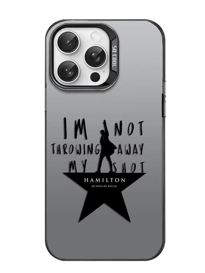 H-Hamilton Musical Lyrics Handyhülle für iPhone 17 16 15 14 13 12 11 Pro Max Air Matte Laser Aurora stoßfeste Funda, Multicolor - Bild 4