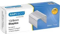 RAPESCO Heftklammern 13/8 aus Metall in Silber - Bild 1