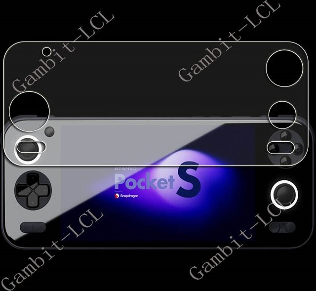Gambit-LCL Displayschutzfolie für AYANEO Pocket S 6 Zoll, transparent, weiche Nanofaser Schutzfolie mit Anti-Kratzer Funktion - Bild 1