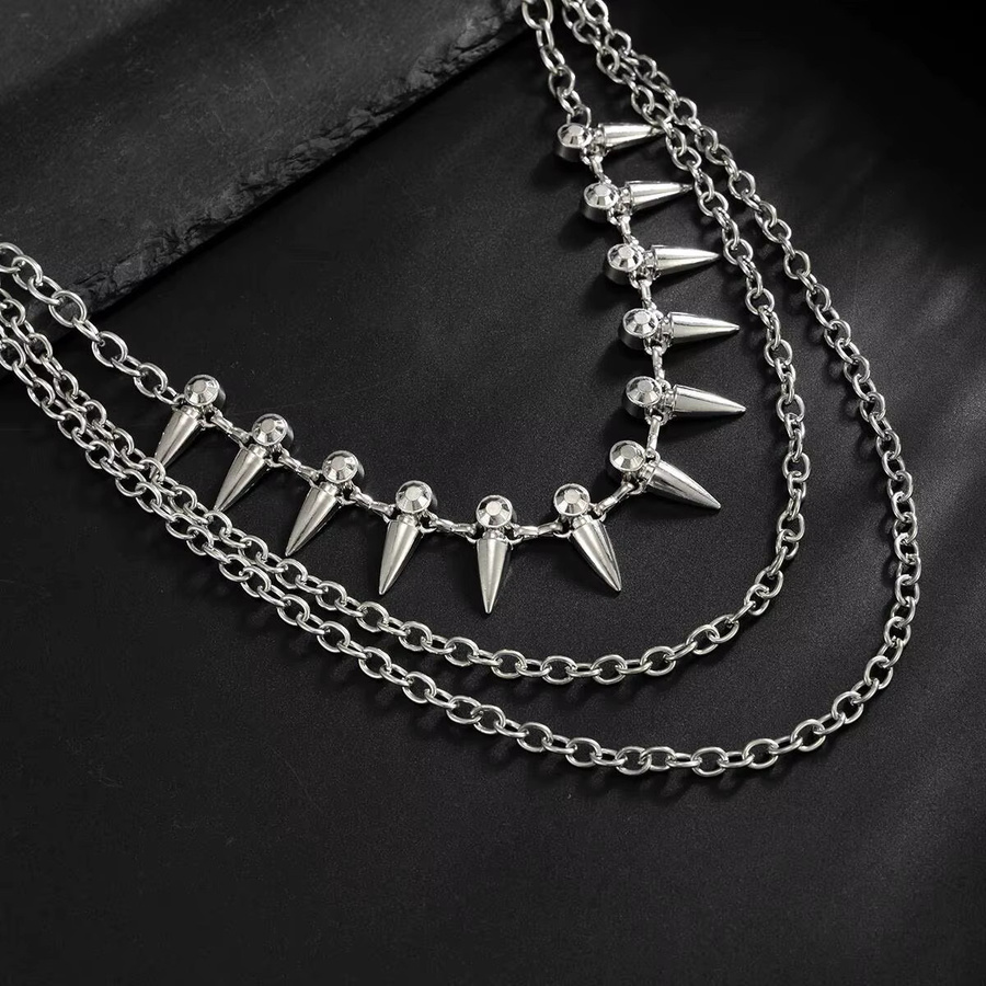Salircon Hosenkette, Silber, Unisex - Bild 3