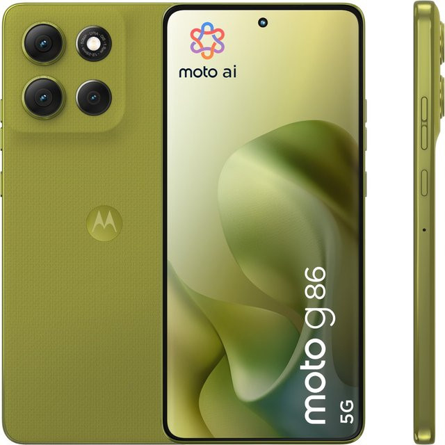 Motorola moto g86 Smartphone in Golden Cypress Green mit 256 GB Speicher, 8 GB RAM, 50 MP Kamera, 6,67 Zoll Display und 5G Unterstützung unter Android - Bild 1