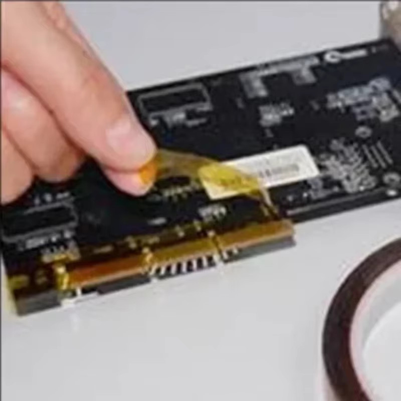 Gold Finger Hochtemperatur-Polyimidband als hitzebeständiger Isolierkleber für das Löten von Leiterplatten, 3D-Druck und Batterieschutz in Gold - Bild 5
