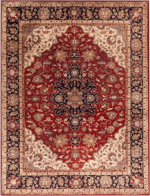 Teppich Soul in Rot, orientalisch, rutschfest und waschbar, B/T: 80 x 150 cm - Bild 1