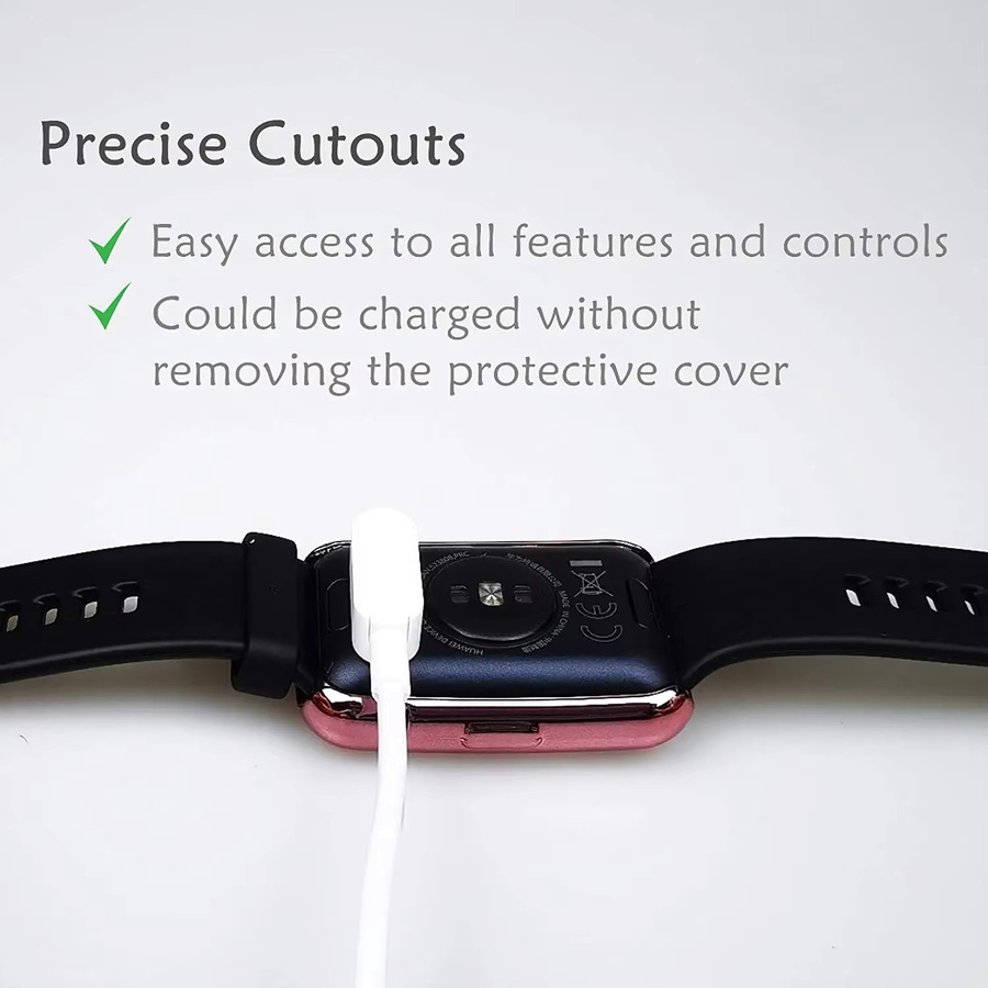 Huawei Uhrengehäuse-Abdeckung, TPU, transparent, Huawei Watch Fit 2 - Bild 3