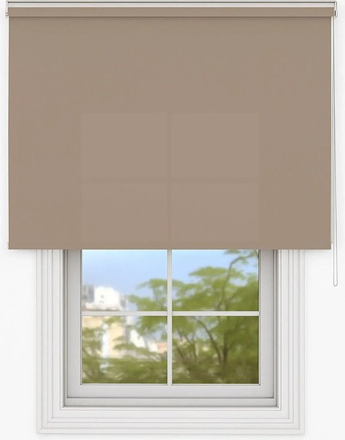Deco-Raum Tageslicht-Rollo Basic GL semi-transparent in Cappuccino, Breite: 45 cm, Höhe: 150 cm - Bild 1