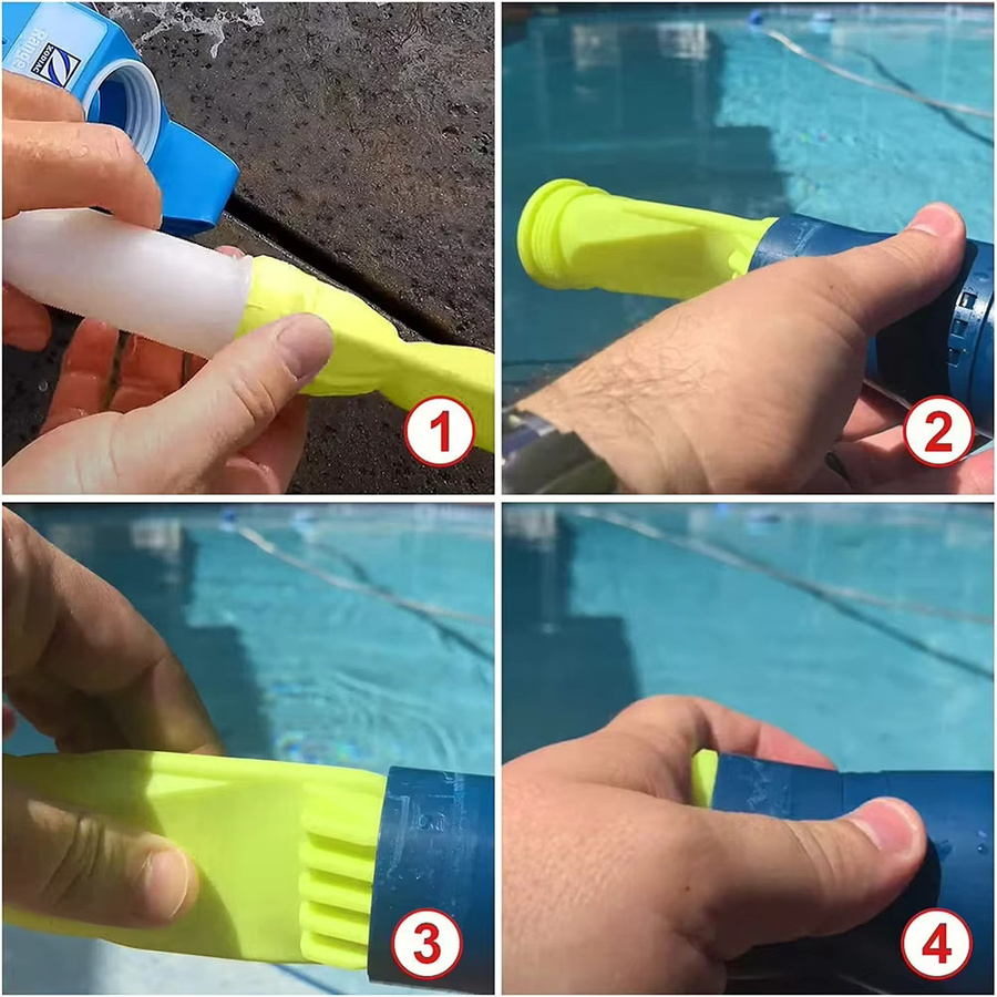 Zodiac Ersatz-Poolreiniger-Membranband mit Ringen in Gelb für Baracuda G3 und G4 - Bild 2