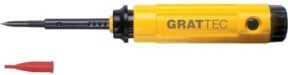 GRATTEC Schaber EL1600 3-kant medium IBT in Gelb - Bild 1
