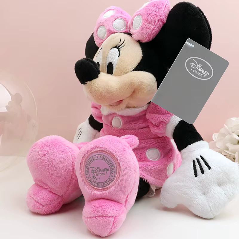 Bandai Disney Minnie Maus Plüschtier, Rosa, 30cm - Bild 3