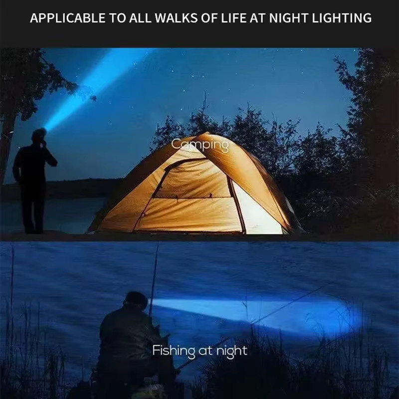 Nitecore LED Stirnlampe Schwarz, wiederaufladbare Kopflampe für Camping, Angeln und Jagd - Bild 4