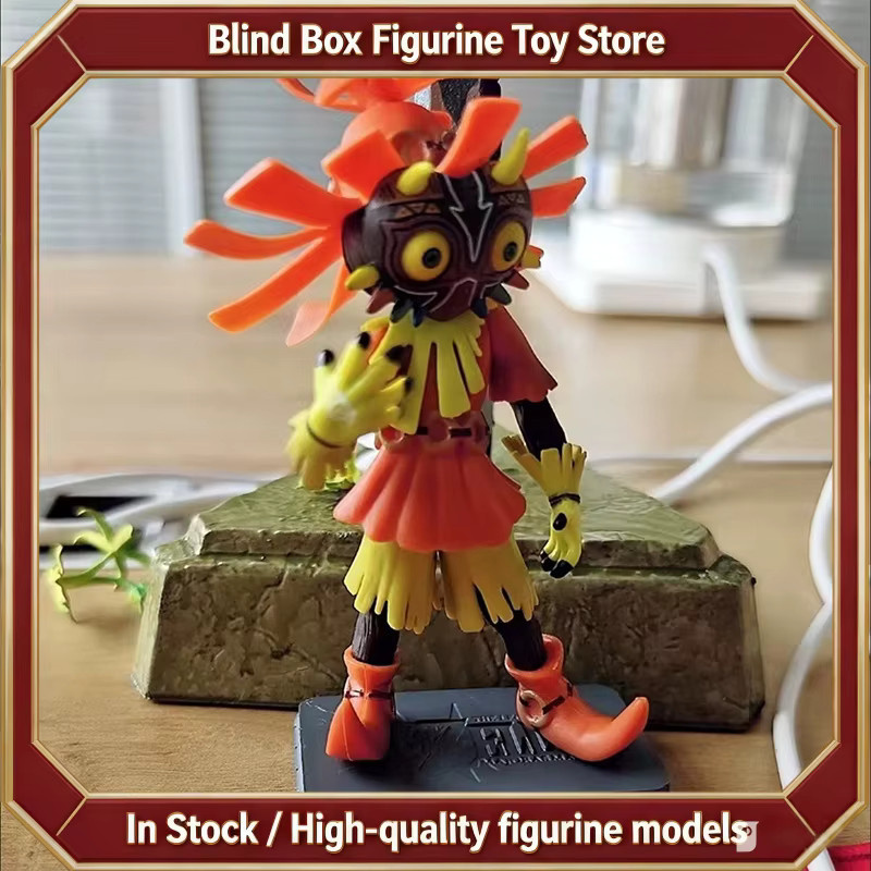 Bandai The Legend of Zelda Majora's Mask Link Actionfigur, 16cm, ab 10 Jahren - Bild 4