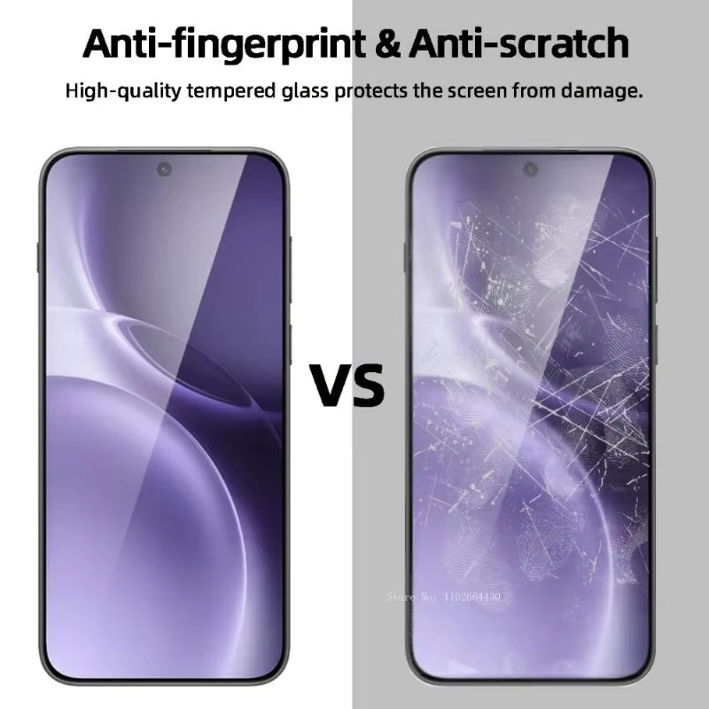 ZMZE 3er-Pack Randlose Gehärtete Glasfolien für iPhone 16 Pro Max in Schwarz und Transparent - Bild 5
