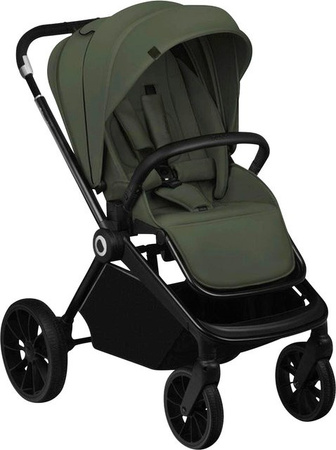 Lionelo Kombikinderwagen MIKA PLUS 3in1 in Grün mit Babywanne, Sportsitz und Babyschale