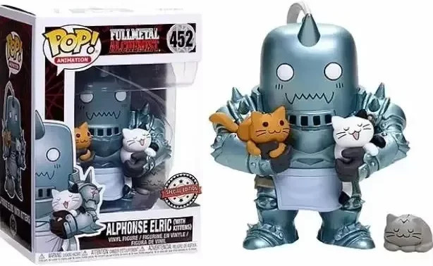 Funko Fullmetal Alchemist Alphonse Elric, Vinylfigur, 10 cm - Bild 1
