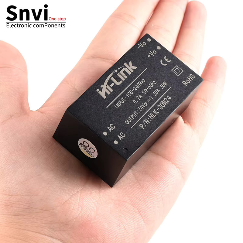 Snvi HLK AC DC Wandler Netzteilmodul Isoliert 4-Pin Schwarz - Bild 2