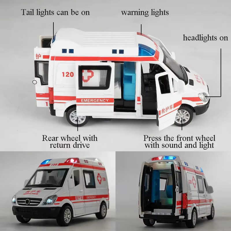 WELLY Diecast Modellauto 1:32 Legierung mit Licht und Sound - Bild 2