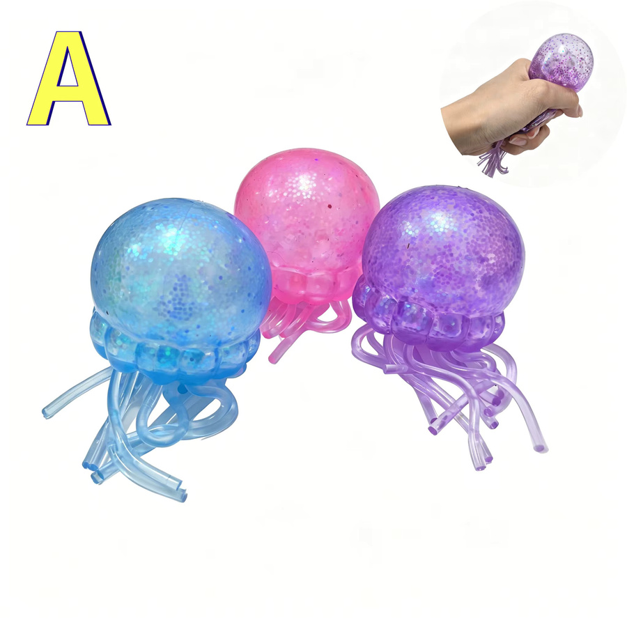 Nee Doh Oktopus Squishy, Wasserdichtes Jelly Hops Fidget Wasserspielzeug, multicolour - Bild 3