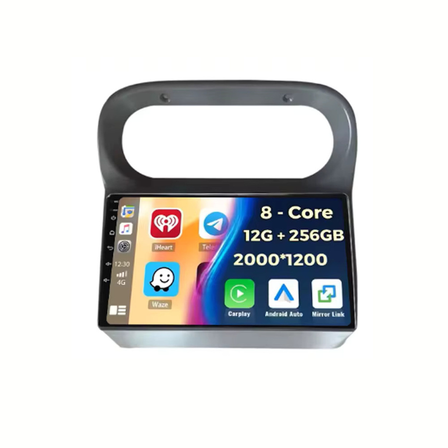 TIEYEZ Android 15 Multimedia-Autoradio mit CarPlay und GPS für Renault Twingo 2005 - 2013, 8-Kern Prozessor, 4G Navigation und Stereoanlage in Schwarz - Bild 5
