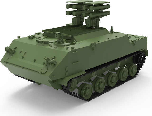 MRY-SFW Russland 9P162M Kornet-D1 Panzerabwehrsystem, Militärmodellbausatz - Bild 1