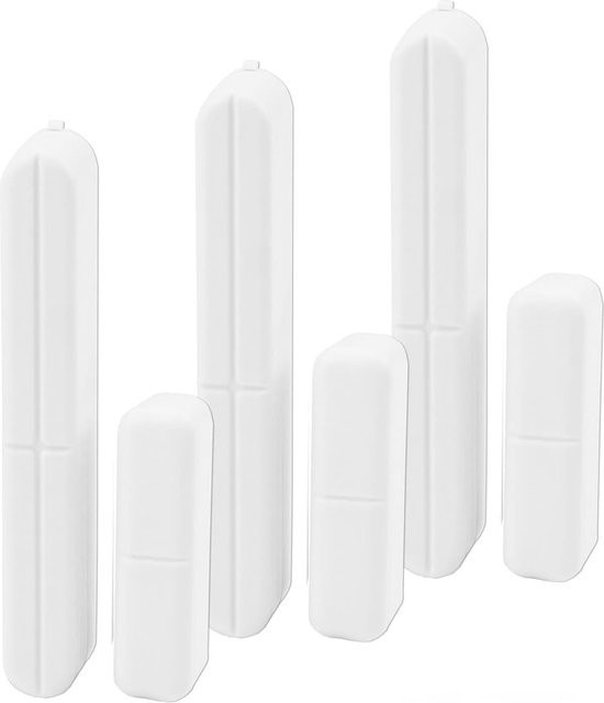 Olympia 6103 Tür- und Fensterkontakt Set in Weiß für Protect und ProHome Systeme, 3 Stück - Bild 1
