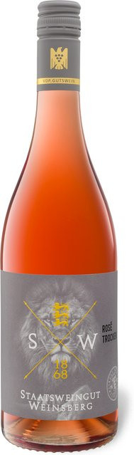 Staatsweingut Weinsberg Rosé VDP.Gutswein trocken Roséwein 2025 0,75 l - Bild 1