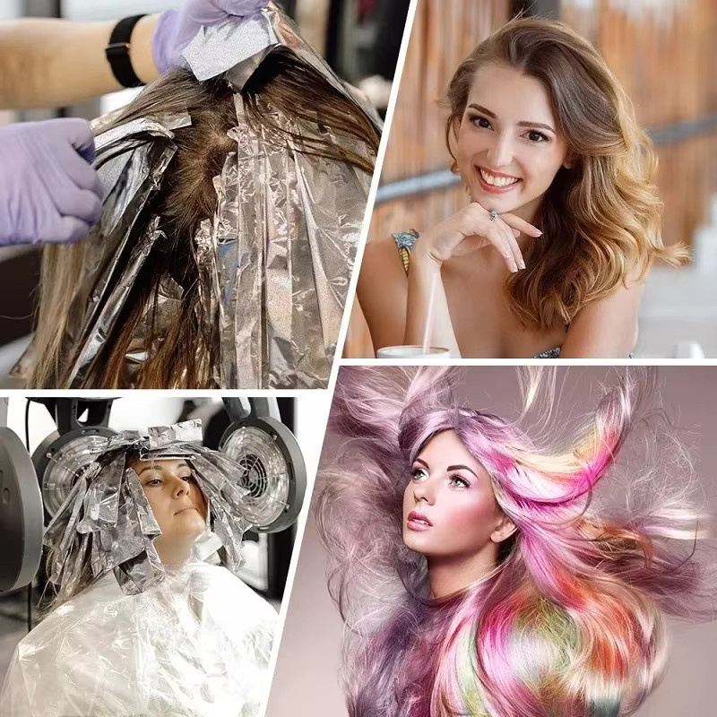 WANMEI Aluminium Folie für Haar Färbung und Highlights, 1 Rolle - Bild 4