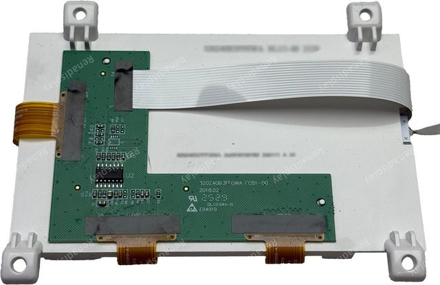 Yamaha LCD-Bildschirm in Weiß für DGX520/620/630/640, PSR S500/S550/S650 und MM6/MM8 Tastaturen zur Reparatur - Bild 1