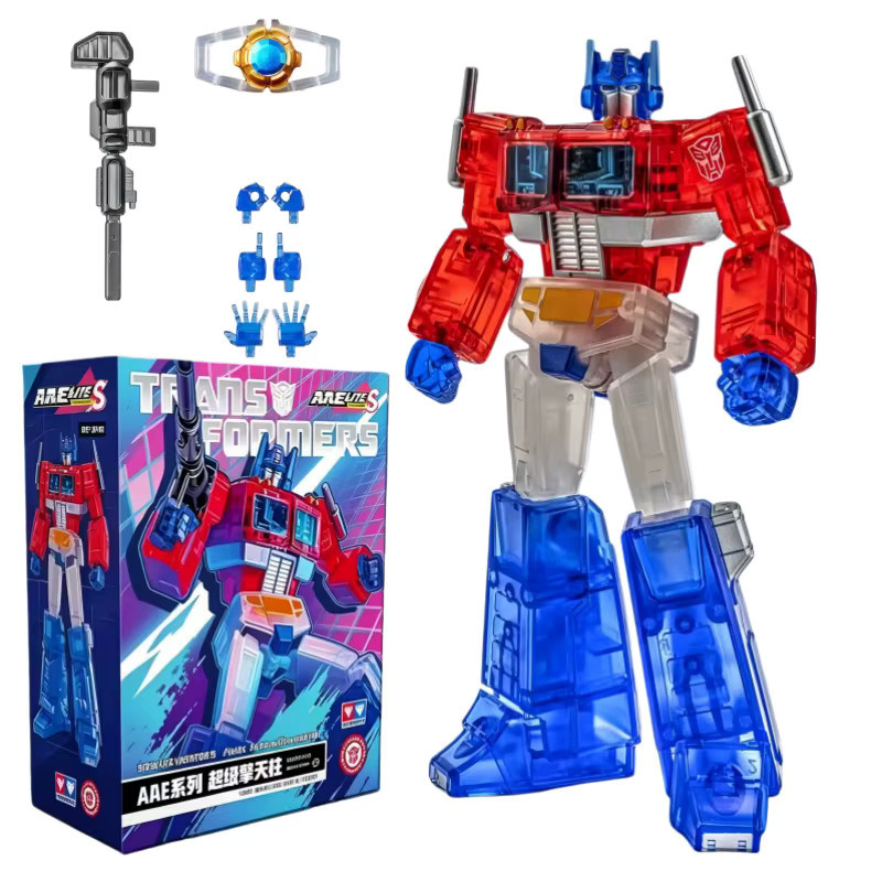 AULDEY Transformers Optimus Prime, Action-Anime-Figur, transparent, ab 8 Jahren - Bild 6