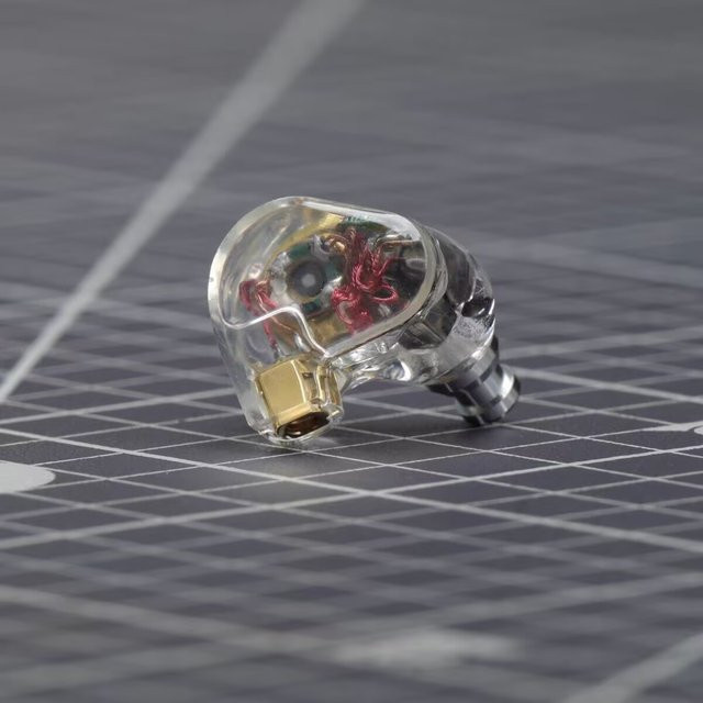 Huo Guang Shu In-Ear-Kopfhörer mit 10 Einheiten, 4 dynamische Eisen- und 1 dynamische Spulen-Treiber, High-Fidelity DIY Monitoring-Ohrhörer, transparent - Bild 1