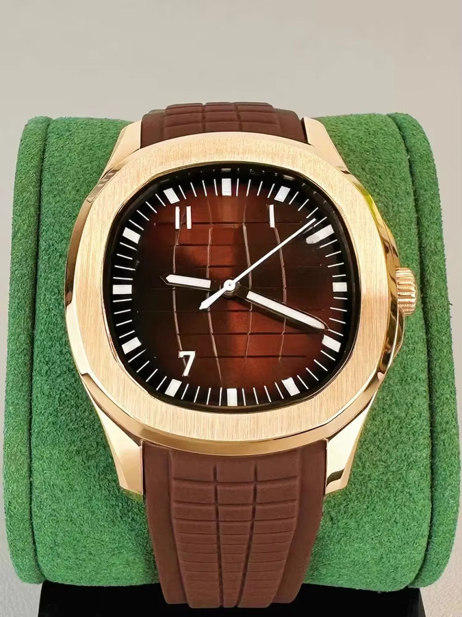 Specht&Söhne Armbanduhr, Automatik, Gold, Roségold, Kautschukband, Herren - Bild 4