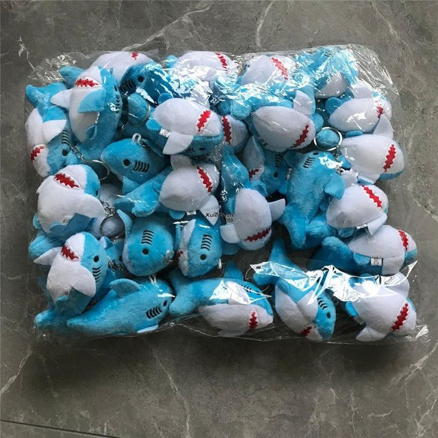 30-teiliges Set Plüschtier Hai Spielzeug, 5 cm, ab 3 Jahren - Bild 1