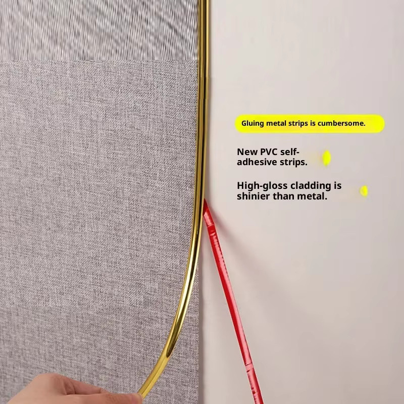Selbstklebendes PVC-Dekorationsband von 3M in Weiß, 3 Meter Länge für Wandkanten, Decken, Möbel und Fliesenfugen - Bild 3