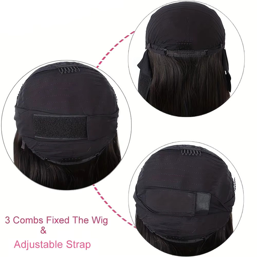 Stirnband-Perücke, Echthaar, lockig, brasilianisch, 150 % Dichte, Damen - Bild 4