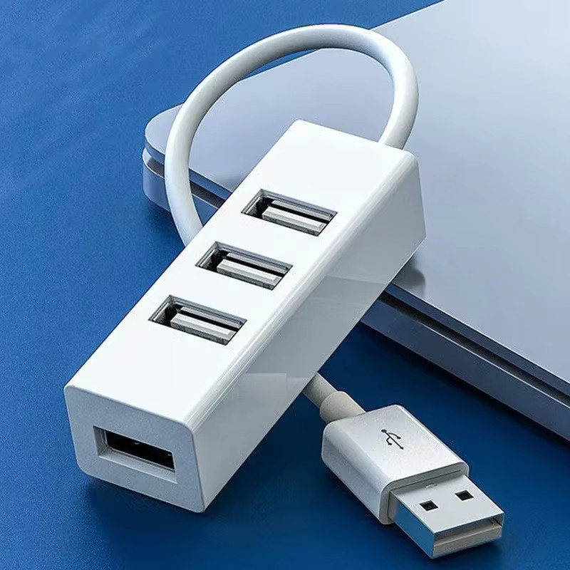 BalanceFit USB-Hub 3.0 mit 4 Ports als USB-Splitter und Multi-Expander für MacBook, Laptop, Surface Pro, PS4 und PC in Schwarz oder Weiß - Bild 3