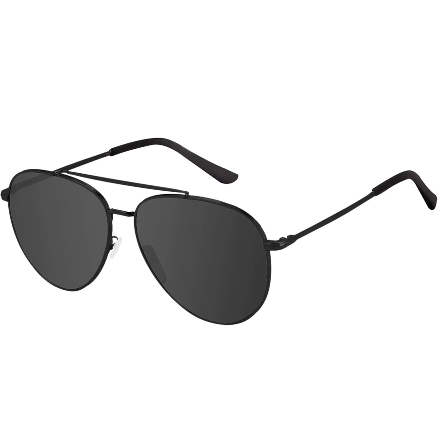 Maxjuli Sonnenbrille Aviator, Metall, Schwarz, Unisex, Vollrand, polarisiert - Bild 4