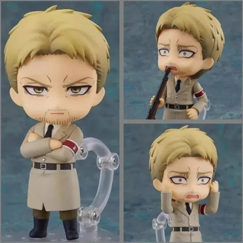 Bandai Anime Angriff auf Titan Reiner Braun Q Version Actionfigur aus Kunststoff, Beige, Höhe: 10 cm - Bild 1