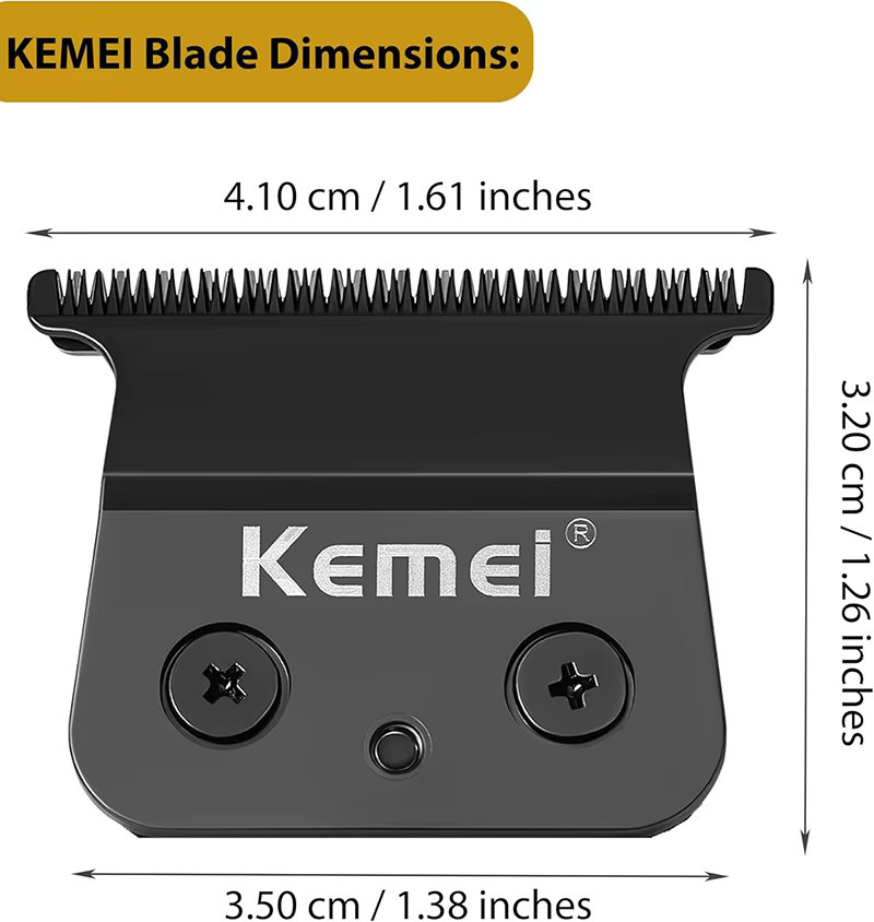 Kemei Ersatzklinge für KM-2299 Clipper, Haarschneider Zubehör - Bild 4
