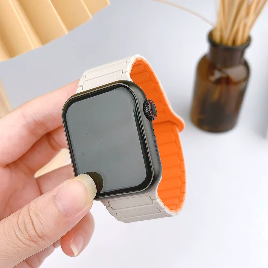 DLHUMI Uhrenarmband Silikon, Magnetbänder, Unisex - Bild 1