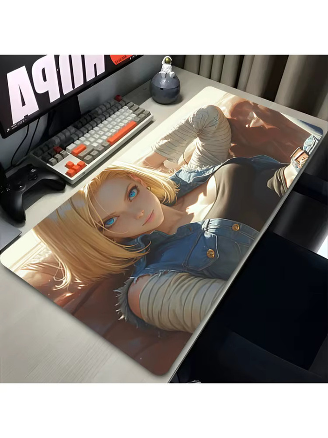Bandai Dragon Ball Android 18 Mauspad in Multicolour für Gaming und Büro - Bild 2