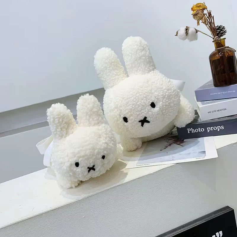 Miffy Rabbit Plüschtasche Puppe, Tote Cartoon, Weiß - Bild 2