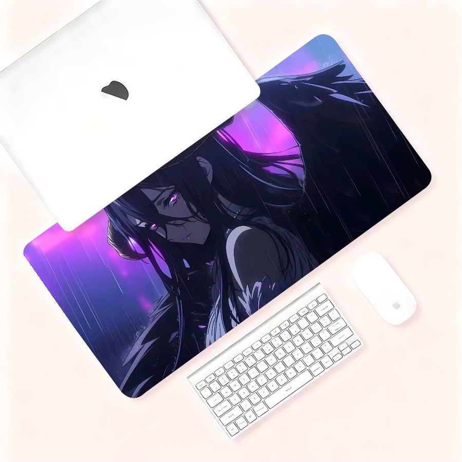 Anime Albedo Mauspad Multicolour Schreibtischunterlage für Laptop und Tastatur - Bild 3