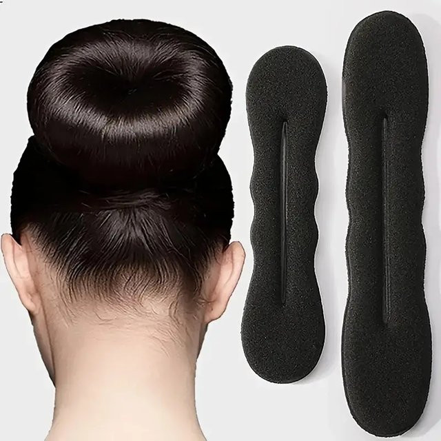 2 Stück Kugelkopf Haar Lockenwickler, Haarstyling-Stick - Bild 1