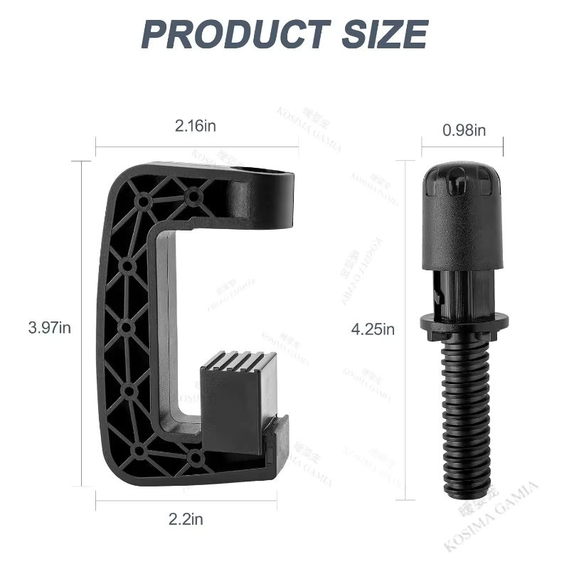Logitech Lenkrad-System-Befestigungsklemme in Schwarz für G25 G27 G29 G920 G923 Driving Force GT - Bild 5