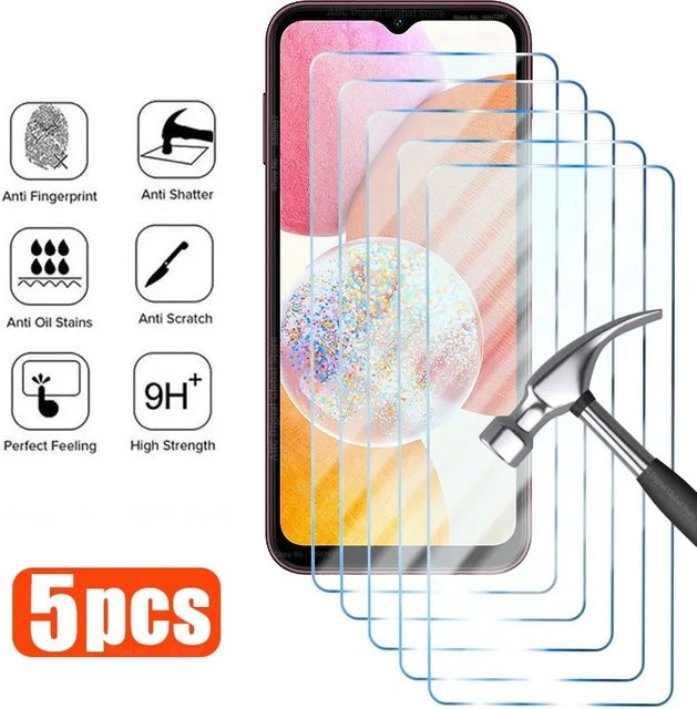 5 Stück Displayschutzfolien aus gehärtetem Glas für OPPO Realme 6 7 8 9 Pro 6i 7i 8i 9i C3 C3i C11 C12 C15 C17 C21 C21Y in Transparent - Bild 1