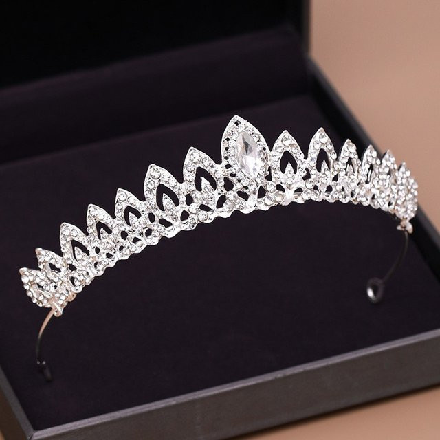 FirstStar Tiara, Kristall, Silber, Damen - Bild 1