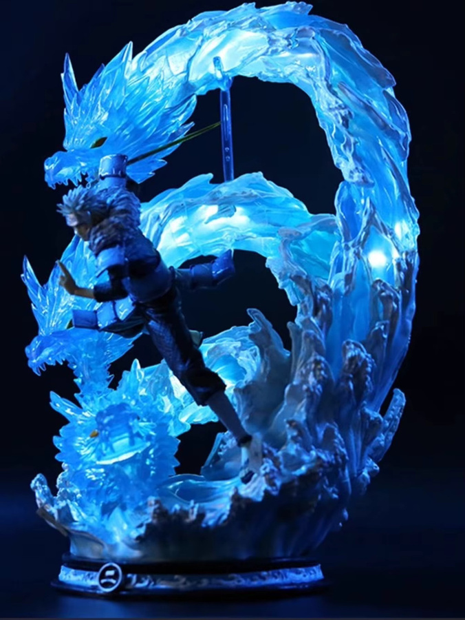 Bandai Naruto Senju Tobirama Figur, 43 cm, Kunststoff, Blau - Bild 2
