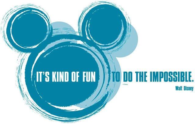 KOMAR Disney Dekosticker It's kind of fun, bunt, B/H: 50 x 70 cm - Bild 1
